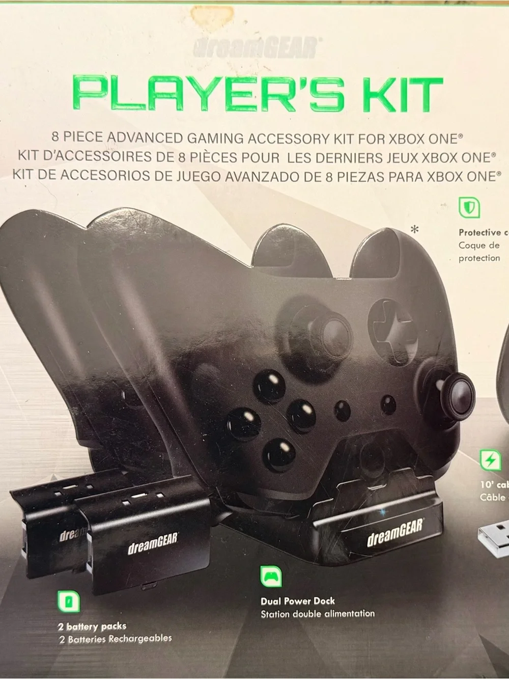 Player's Kit Charging Bundle for Xbox One - Black